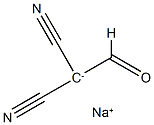 Propanedinitrile, formyl-, ion(1-), sodium Structure