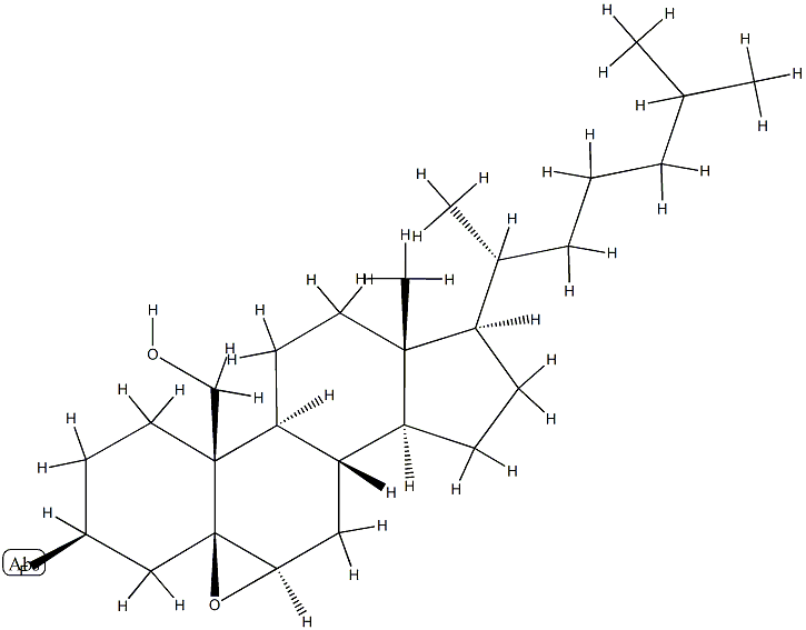 5,6β-에폭시-3β-플루오로-5β-콜레스탄-19-올