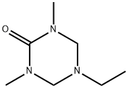1,3,5-Triazin-2(1H)-one,5-ethyltetrahydro-1,3-dimethyl-(9CI) Structure