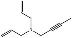 2-Butyn-1-amine,N,N-di-2-propenyl-(9CI) Struktur
