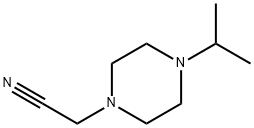 1-Piperazineacetonitrile,4-(1-methylethyl)-(9CI) Struktur