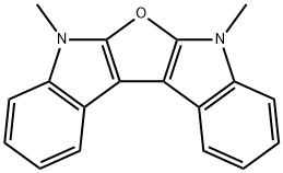 Furo[2,3-b:5,4-b]diindole,  5,7-dihydro-5,7-dimethyl-  (9CI) 结构式