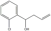 1-(2-CHLOROPHENYL)-3-BUTEN-1-OL  97 化学構造式