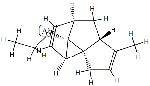 241818-51-9 Cyclopenta[a]cyclopropa[gh]pentalene, 6c-ethoxy-2a,3,3a,6,6b,6c-hexahydro-4-methyl-, (2aR,3aR,6aS,6bR,6cS)-rel- (9CI)