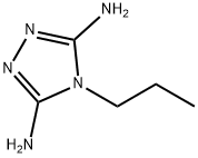 4H-1,2,4-Triazole-3,5-diamine,4-propyl-(9CI),241822-65-1,结构式