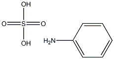 aniline sulphate (1:1),2424-53-5,结构式