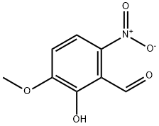 6-Nitro-o-vanillin 化学構造式