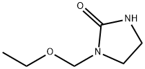 2-Imidazolidinone,1-(ethoxymethyl)-(9CI) 化学構造式