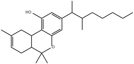 dimethyl-heptyl tetrahydrocannabinol,24359-49-7,结构式