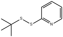 Pyridine,2-[(1,1-dimethylethyl)dithio]-(9CI),24367-44-0,结构式