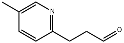 2-Pyridinepropanal,5-methyl-(9CI) Structure