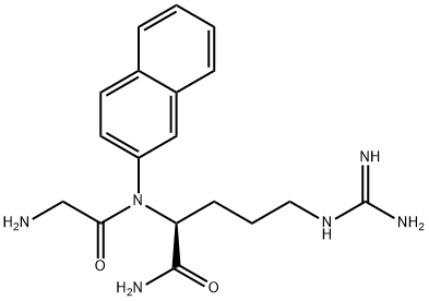 H-GLY-ARG-ΒNA,24387-24-4,结构式