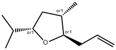 Furan, tetrahydro-3-methyl-5-(1-methylethyl)-2-(2-propenyl)-, (2R,3S,5S)-rel- (9CI) Structure