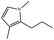 1H-Pyrrole,1,3-dimethyl-2-propyl-(9CI) Struktur