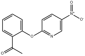 1-(2-(5-nitropyridin-2-yloxy)phenyl)ethanone,244231-94-5,结构式