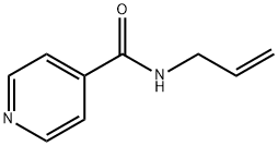 4-Pyridinecarboxamide,N-2-propenyl-(9CI) 化学構造式