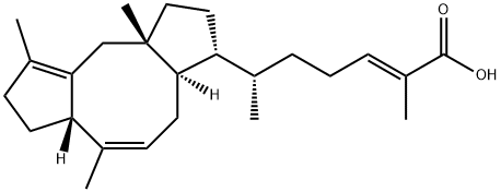 (6α,10β,11α)-Ophiobola-2,7,19-trien-21-oic acid,24433-10-1,结构式