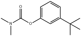 3-tert-Butylphenyl=N,N-dimethylcarbamate Structure