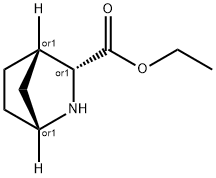 2-Azabicyclo[2.2.1]heptane-3-carboxylicacid,ethylester,(1R,3R,4S)-rel-(9CI) Struktur