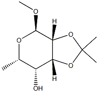Methyl 6-deoxy-2-O,3-O-isopropylidene-α-L-talopyranoside|
