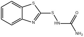 2-Benzothiazolesulfenamide,N-(aminocarbonyl)-(9CI) 结构式