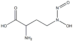 homoalanosine Struktur