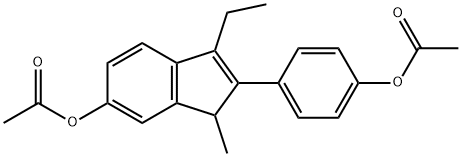 Indenoestrol 结构式