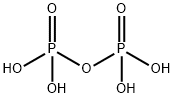 Pyrophosphoric(V) acid,2466-09-3,结构式