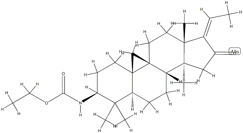 [4,4,14-Trimethyl-16-oxo-9,19-cyclo-5α-pregn-17(20)-en-3β-yl]carbamic acid ethyl ester|