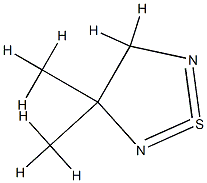 3,3-dimethyl-1$l^{4}-thia-2,5-diazacyclopenta-1,5-diene,24692-45-3,结构式