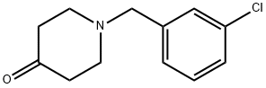 1-(3-chlorobenzyl)piperidin-4-one Structure