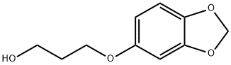 3-(1,3-Benzodioxol-5-yloxy)-1-propanol Structure