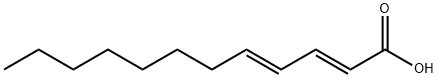 DODECA-2(E),4(E)-DIENOIC ACID(SG) Struktur
