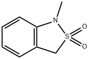 1-methyl-1,3-dihydrobenzo[c]isothiazole 2,2-dioxide,24827-66-5,结构式