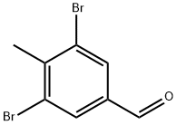 3,5-dibromo-4-methylbenzaldehyde Structure