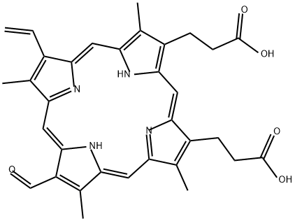 chlorocruorin,24869-67-8,结构式