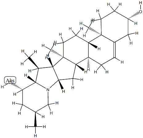 Solanid-5-ene-3β,23β-diol Structure