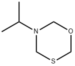 4H-1,3,5-Oxathiazine,dihydro-5-(1-methylethyl)-(9CI) Struktur