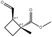 249930-46-9 Cyclobutanecarboxylic acid, 2-formyl-1-methyl-, methyl ester, (1R,2R)-rel- (9CI)