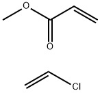 2-Propenoic acid,methyl ester,polymer with chloroethene|2-丙烯酸甲酯与氯乙烯的聚合物