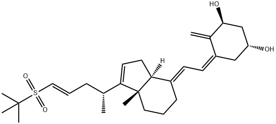 ルナカルシポール 化学構造式