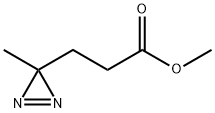 3-Methyl-3H-diazirine-3-propionic acid methyl ester Structure
