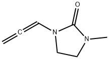 2-Imidazolidinone,1-methyl-3-(1,2-propadienyl)-(9CI) Struktur