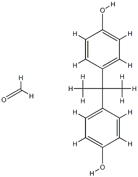 4,4'-异亚丙基苯酚与甲醛的聚合物 结构式