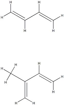 POLYBUTADIENE-BLOCK-POLYISOPRENE Struktur