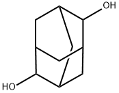 アダマンタン-2β,6α-ジオール 化学構造式