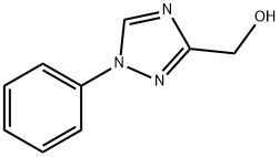 (1-苯基-1H-1,2,4-三唑-3-基)甲醇,2518-43-6,结构式