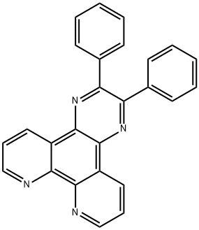 2,3-diphenylpyrazino[2,3-f][1,10]phenanthroline Structure