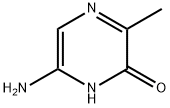 2(1H)-Pyrazinone,6-amino-3-methyl-(9CI) 化学構造式