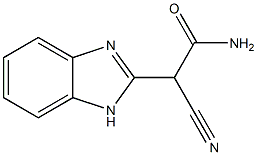 1H-벤즈이미다졸-2-아세트아미드,알파-시아노-(9CI)